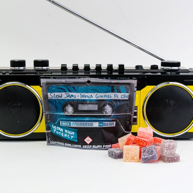 og Mixtape 10:1 Slow Jam - Indica Gummies [20pk] (2000mg THC/200mg CBN) - Image 3