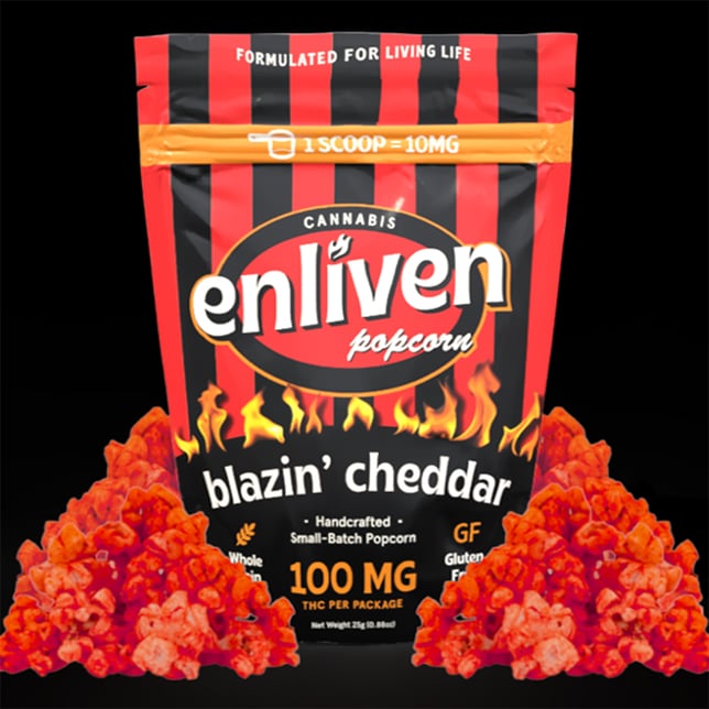 Blazin' Cheddar (100mg) - Image 1 Blazin' Cheddar (100mg) - Image 1