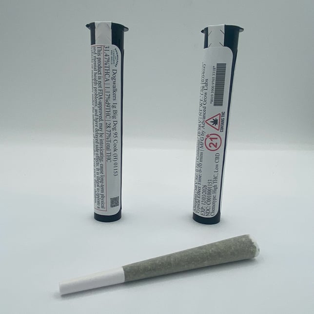 Dogwalkers - 95 Cook (H) 1g Pre-Roll 1pk (1g) C0010001153 - Image 2