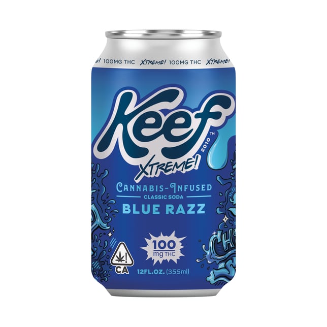 Blue Razz Xtreme [12oz] (100mg) - Image 2