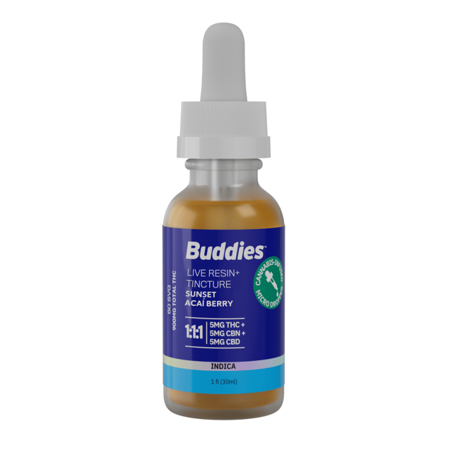 1:1:1 Sunset Acai Berry [30ml] (300mg CBD/300mg THC/300mg CBN) - Image 2