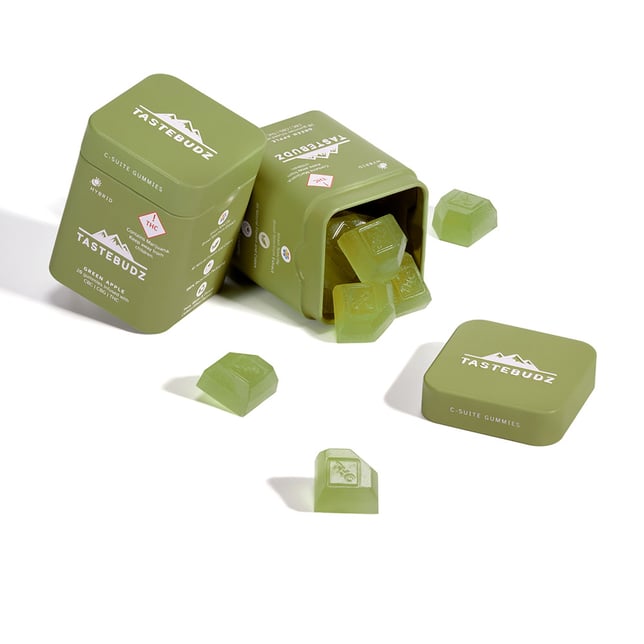 Green Apple Rosin Gummies | CBC | CBG | THC | - Image 2 Green Apple Rosin Gummies | CBC | CBG | THC | - Image 2