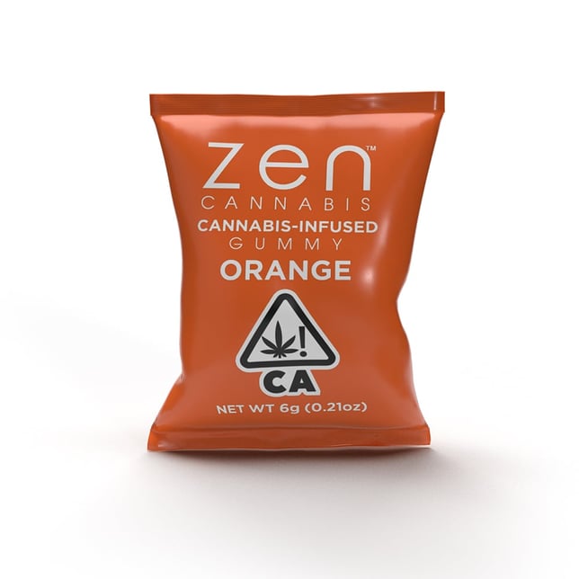 Orange [10pk] (100mg CBD/10mg THC) - Image 2
