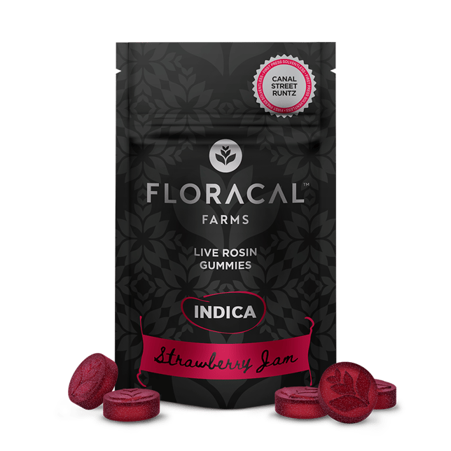 Live Rosin Gummies - Strawberry Jam [10pk] (100mg) - Image 2