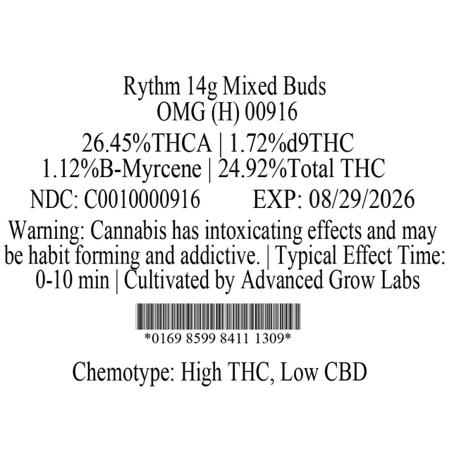 Rythm - OMG (H) Flower  C0010000916 - Image 3