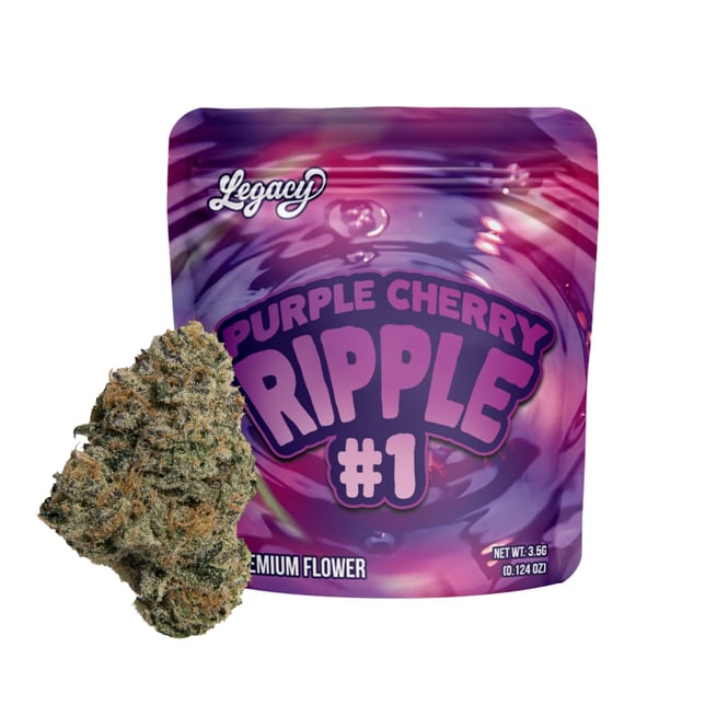 Purple Cherry Ripple #1 - Image 1