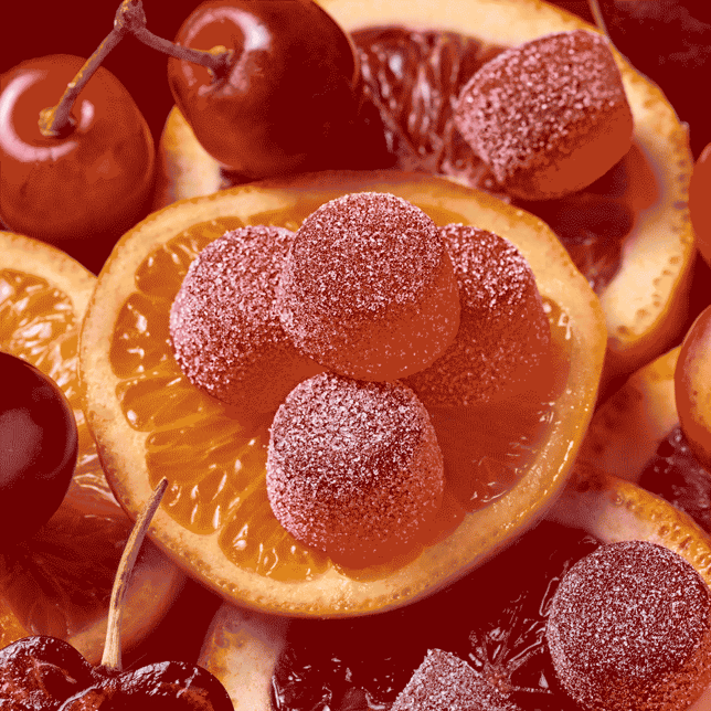 1:1 Lush Black Cherry [20pk] (100mg CBD/100mg THC) - Image 2