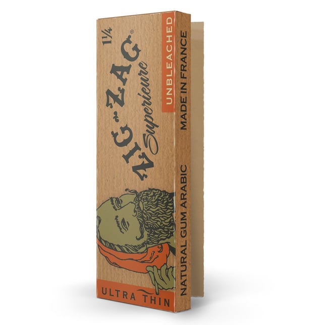 Unbleached Ultra Thin Rolling Papers - 1 1/4 - Image 1 Unbleached Ultra Thin Rolling Papers - 1 1/4 - Image 1