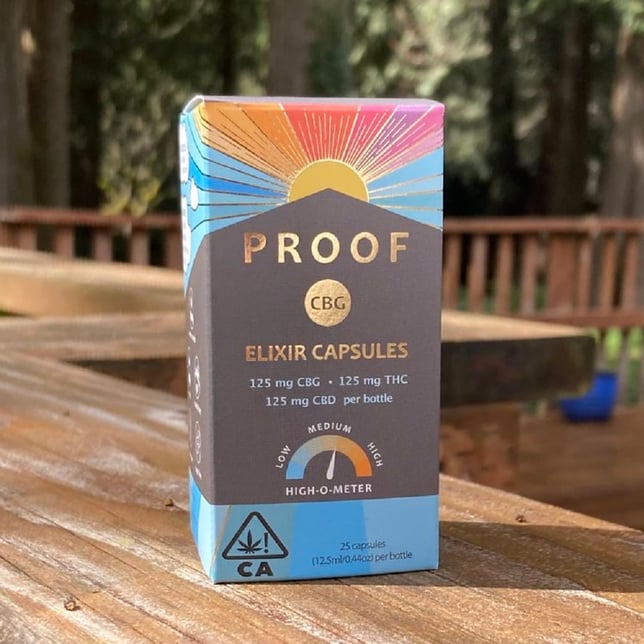 CBG Elixir Capsules [25pk] (125mg CBG/125mg CBD/125mg THC) - Image 4