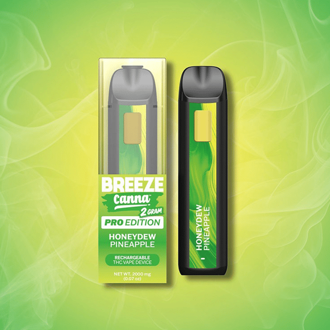 Honeydew Pineapple - Synergy 2g PRO Vape Device — BREEZE Canna - Image 1