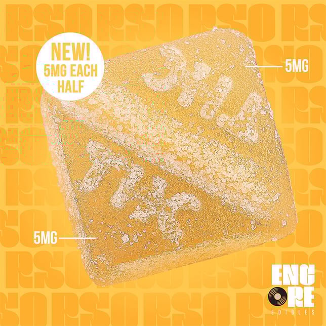 Encore - Mango (S) RSO Gummies (9.4mg 10pk) C0020026850 - Image 1 Encore - Mango (S) RSO Gummies (9.4mg 10pk) C0020026850 - Image 1