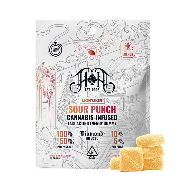 Sour P | Sativa - Fast-Acting Gummies - 100mg THC/50mg THCV - Image 4