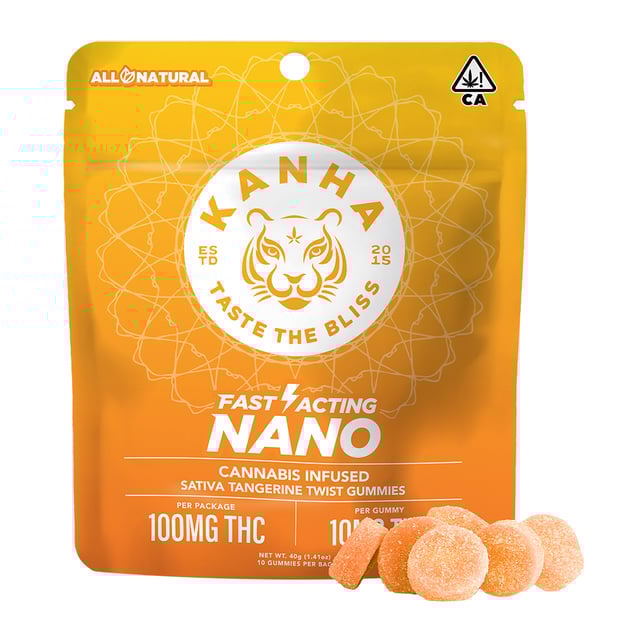 Tangerine Twist - Sativa [10pk] (100mg) - Image 1