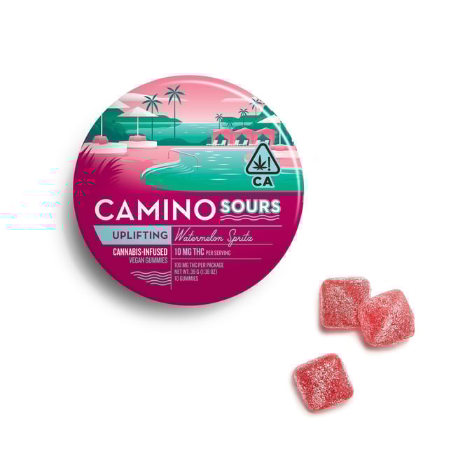 'Uplifting' Watermelon Spritz [10pk] (100mg THC) - Image 1