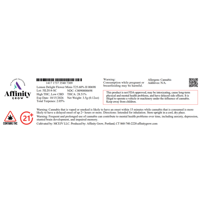 Affinity Grow - Lemon Delight (H) Smalls  C0090000698 *NP - Image 2