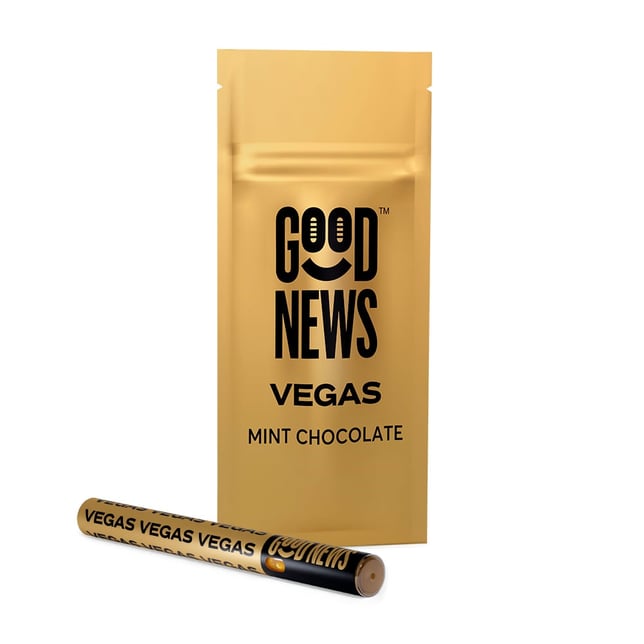 VEGAS: Mint Chocolate Vape Pen (300mg) - Image 1 VEGAS: Mint Chocolate Vape Pen (300mg) - Image 1