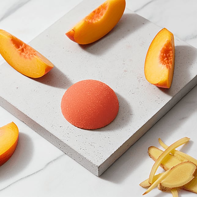 Gummies Lush Ginger Peach 1:1 (DOHC) Edibles 10pk - 100mg CBD | 100mg THC - Image 2 Gummies Lush Ginger Peach 1:1 (DOHC) Edibles 10pk - 100mg CBD | 100mg THC - Image 2