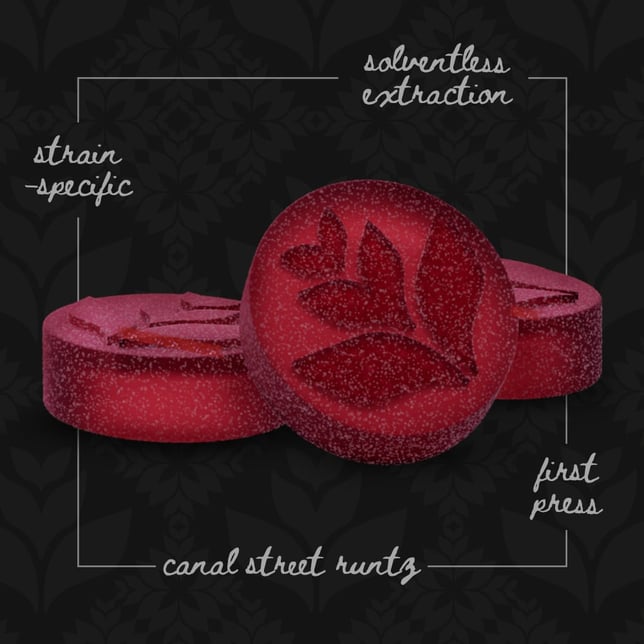 Live Rosin Gummies - Strawberry Jam [10pk] (100mg) - Image 3
