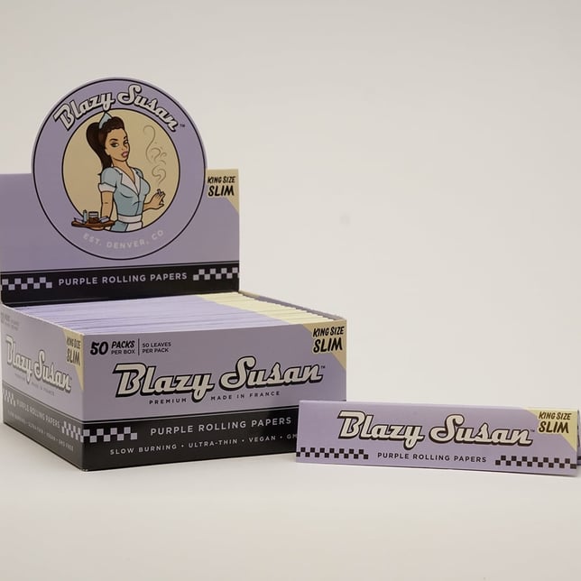 Purple - King Size Slim [50pk] - Image 2