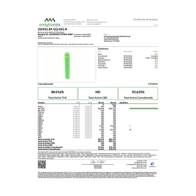 Edie Parker - Green Queen (S) Petal Puffer Disposable (0.5g) C0060000303 - Image 4