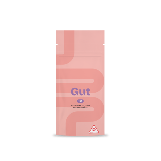 Gut CBG:THC | Calming Apple All-In-One Vape [1g] - Image 1