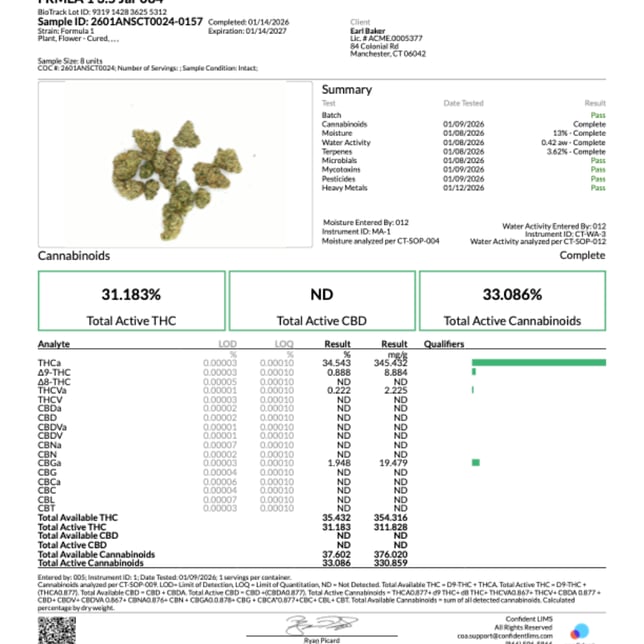 Earl Baker - FRMLA 1 (I) Flower  C0110000084 - Image 3