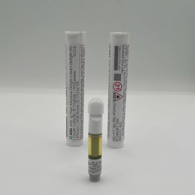 AGL  Afternoon Delight x Jack's Delight (H) Vape Cartridge  C0010001210 *NP - Image 2