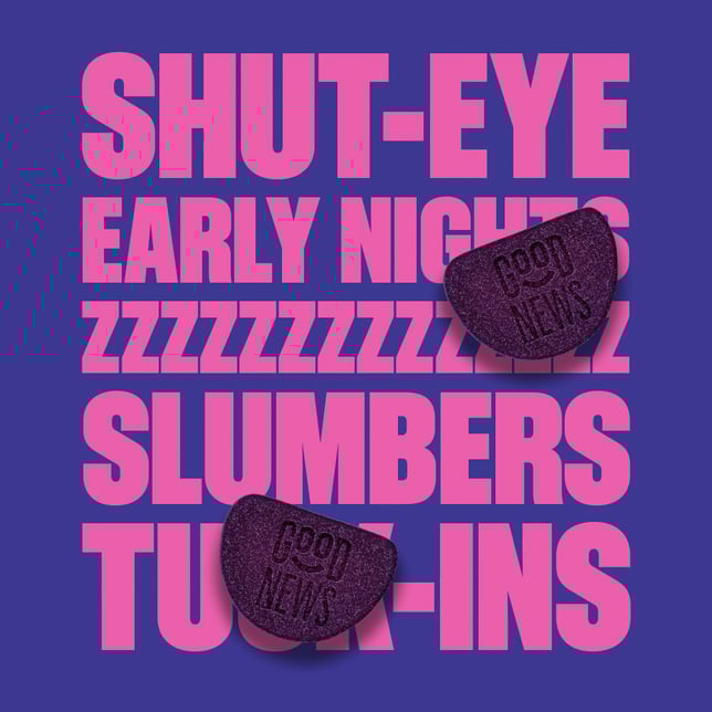 FAST ASLEEP Sour Blueberry [10pk] (100mg THC/50mg CBN) - Image 4