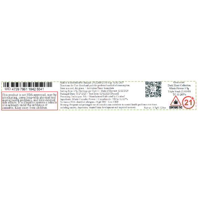 Grassroots - Triple Stack (I) Flower C0030001458 - Image 2 Grassroots - Triple Stack (I) Flower C0030001458 - Image 2