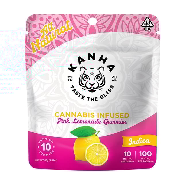 Pink Lemonade - Indica [10pk] (100mg) - Image 2