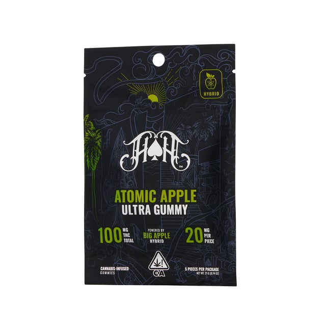 Atomic Apple | Hybrid - Ultra Pure Gummies - 100mg THC - Image 2
