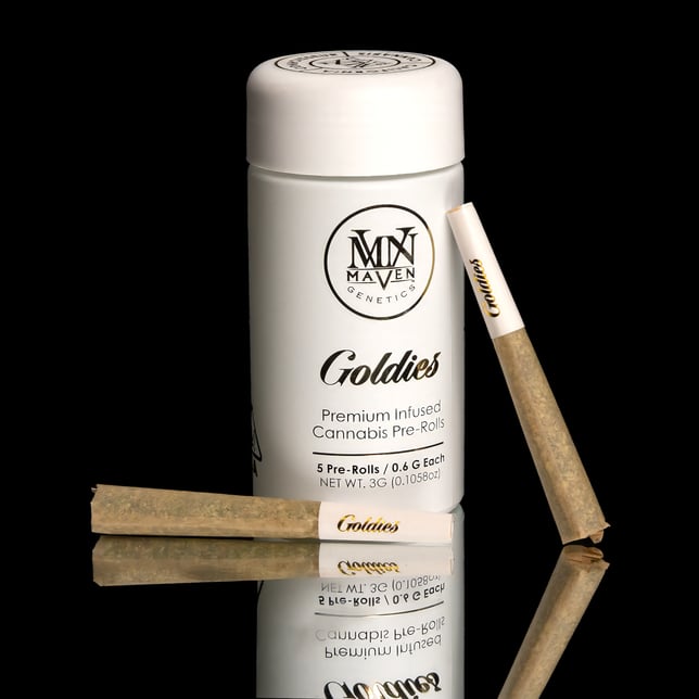 BluZangria Goldies Infused Pre-Rolls 5-Pack [3g] - Image 2