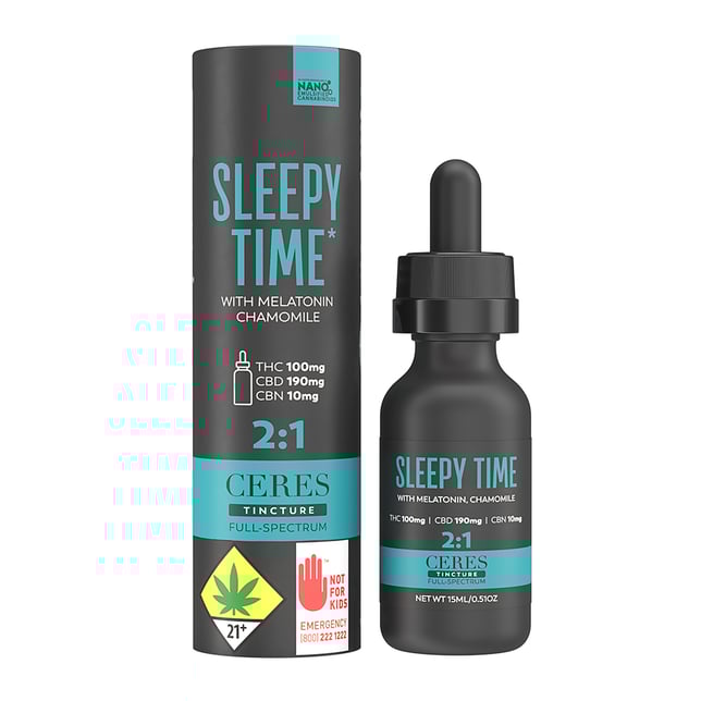 2:1 Sleepy Time [15ml] (100mg THC/190mg CBD/10mg CBN) - Image 1