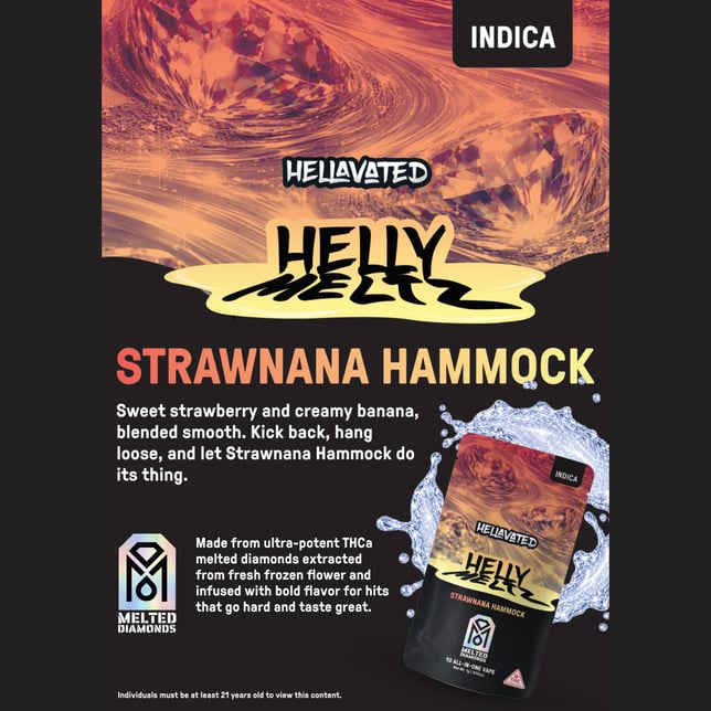 Strawnana Hammock [1g] - Image 2
