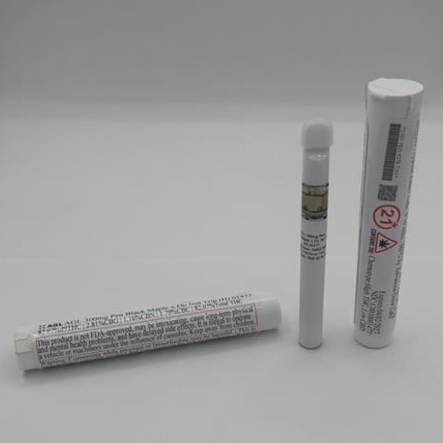 AGL - Black Maple x Do Not Trip (H) Disposable Vape (0.3g) C0010001477 - Image 2