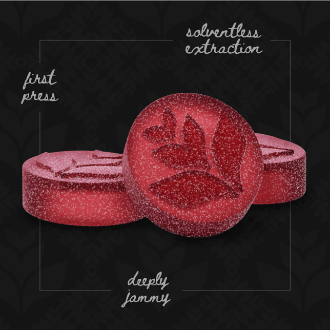 Live Rosin Gummies - Wild Berry [10pk] (100mg) - Image 2