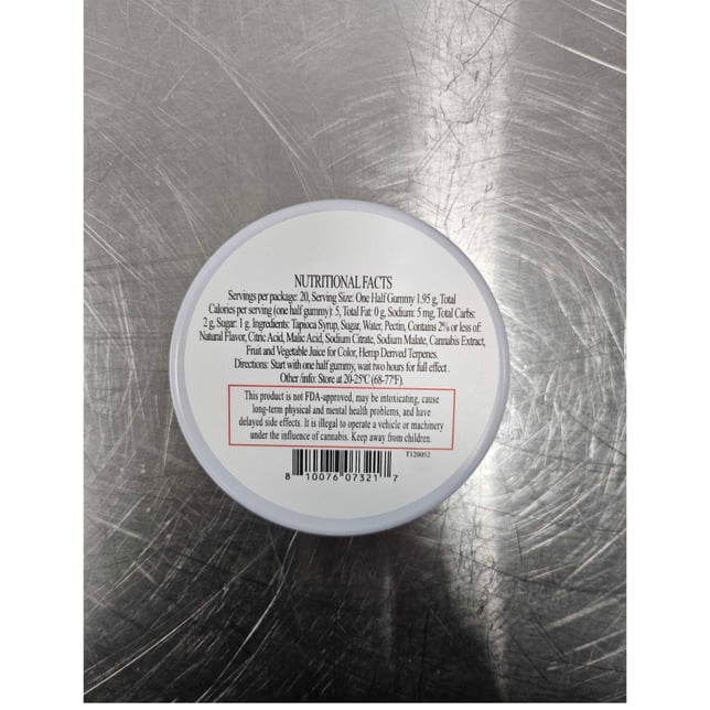 Camino Sours - Watermelon Spritz (S) Gummies (9.52mg 10pk) C0060000362 - Image 3