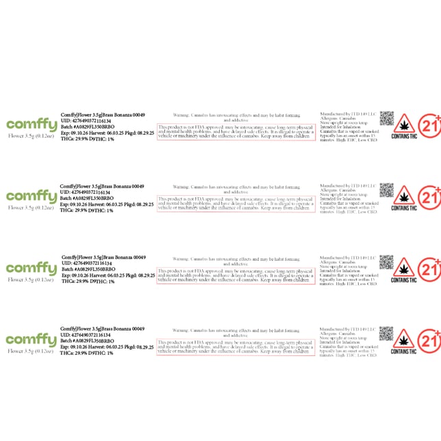 Comffy - Brass Bonanza (S) Flower  C0140000049 - Image 2