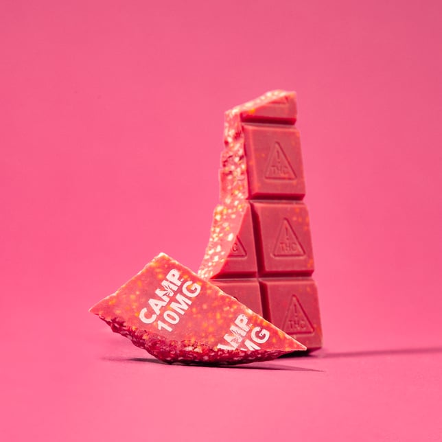 Ruby Red Rosin Chocolate Bar [10pk] (100mg) - Image 2