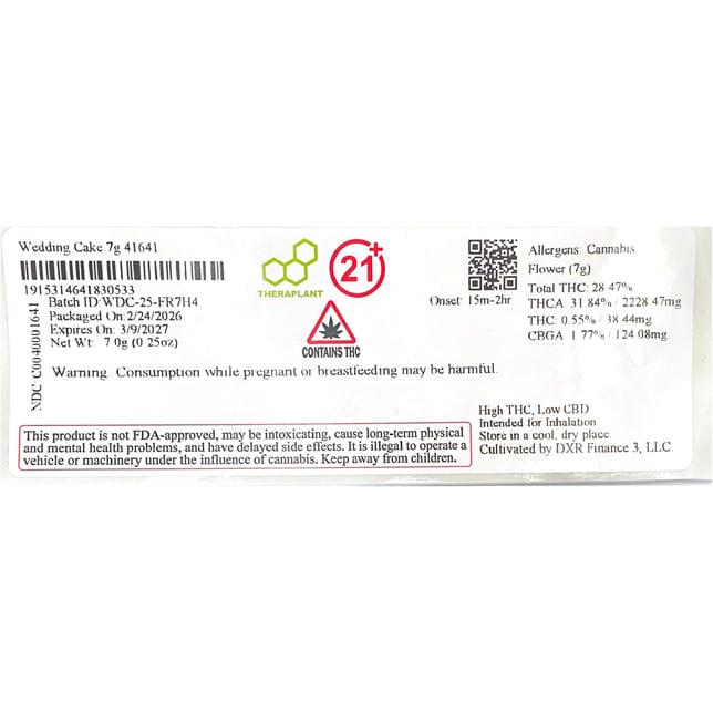 Theraplant - Wedding Cake (I) Flower C0040001641 - Image 2 Theraplant - Wedding Cake (I) Flower C0040001641 - Image 2