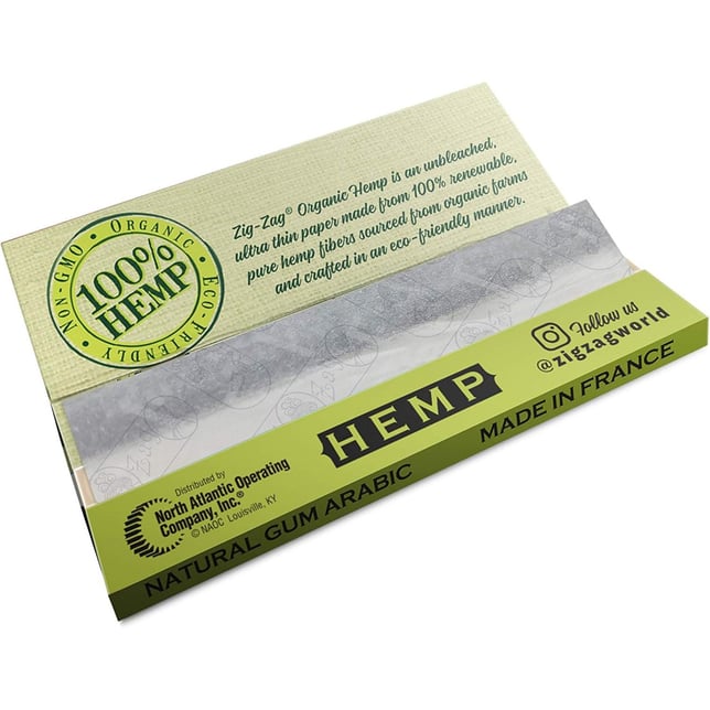 Organic Hemp Rolling Papers - 1 1/4 (78mm) - Image 3