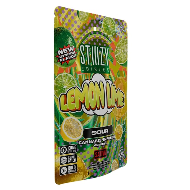 Sour Lemon Lime [10pk] (100mg) - Image 2