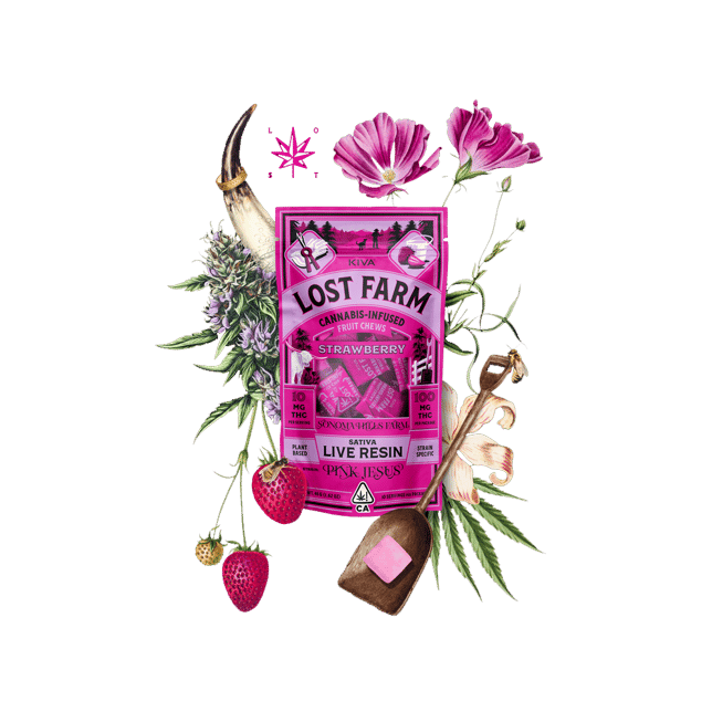 Strawberry x Pink Jesus [10pk] (100mg) - Image 2