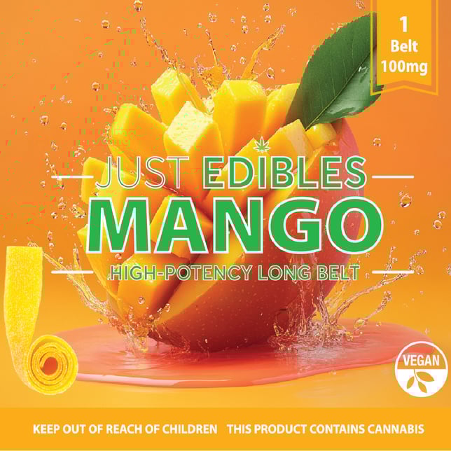 Mango Long Belt – (10 Servings | 100mg THC Total) - Image 2