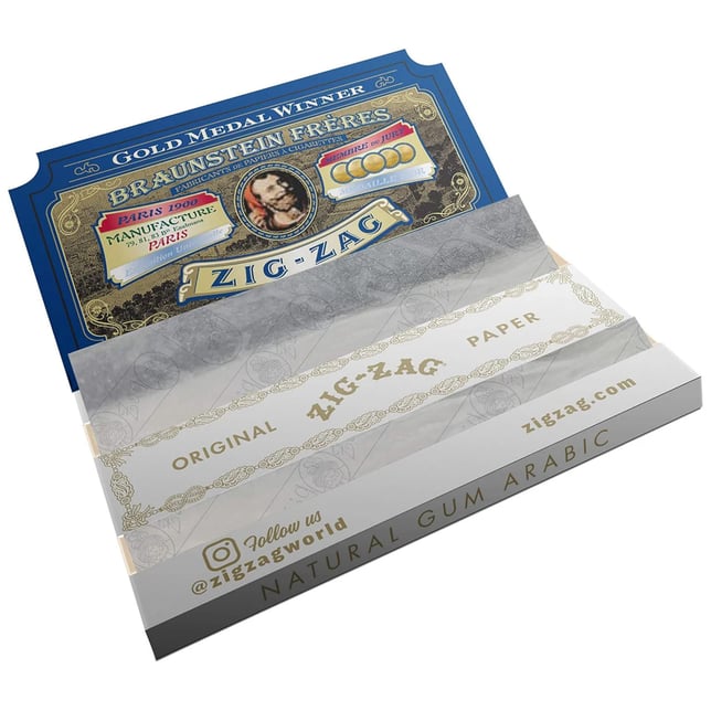 Original White Rolling Papers - Single Wide (70mm) - Image 3 Original White Rolling Papers - Single Wide (70mm) - Image 3