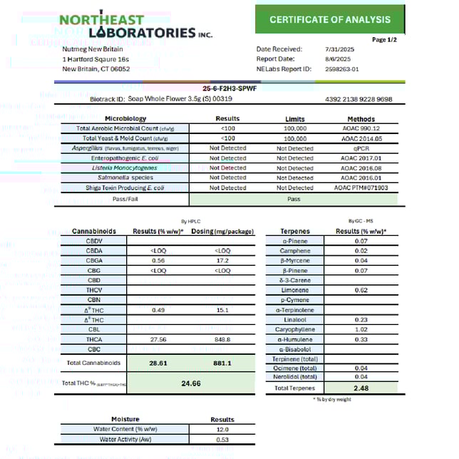 BRIX Cannabis - Soap (S) Flower C0101000319 - Image 3 BRIX Cannabis - Soap (S) Flower C0101000319 - Image 3