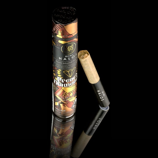 French Diamonds Mini Halos Infused Pre-Roll Single [.6g] - Image 4