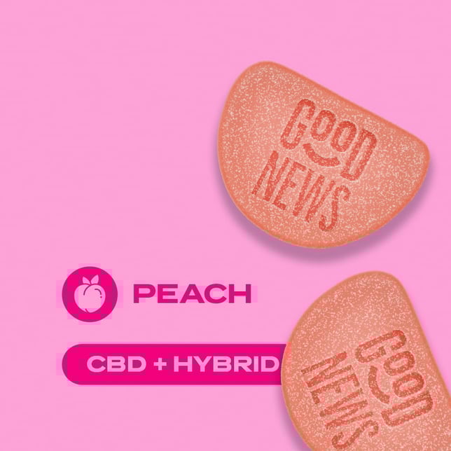 DAY OFF: Peach 1:1 [10pk] (100mg THC/100mg CBD) - Image 4