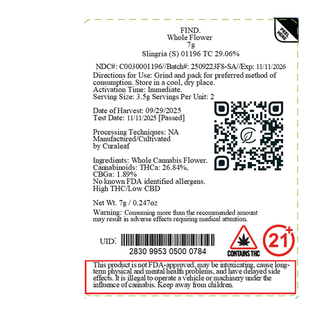 Find. - Slingria (S) Flower  C0030001196 - Image 2