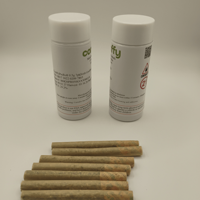 comffy - Irish Goodbye (H) 0.5g Pre-Roll 7pk (3.5g) C0140000318 - Image 2